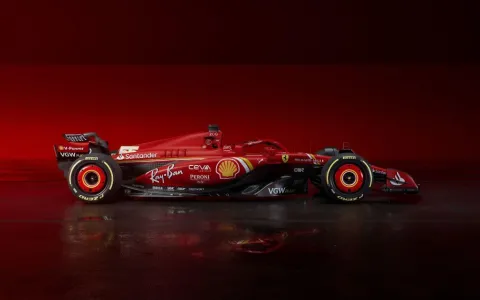 Novo carro de Fórmula 1 da Ferrari conta com as velas de ignição NGK