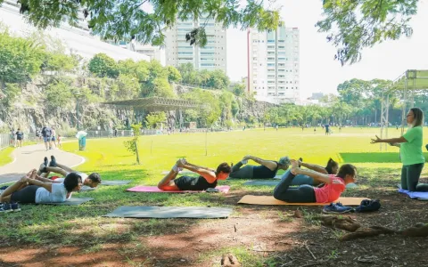 Mude1Hábito ofereceu diversas atividades no Parque Raya, no último domingo (7)